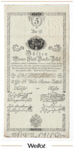 5 Гульденов 1800 Австрия
